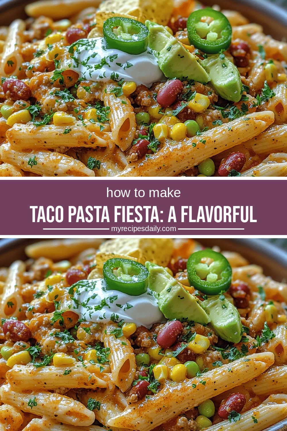 Taco Pasta Fusion: Best of Both Worlds in One Skillet
